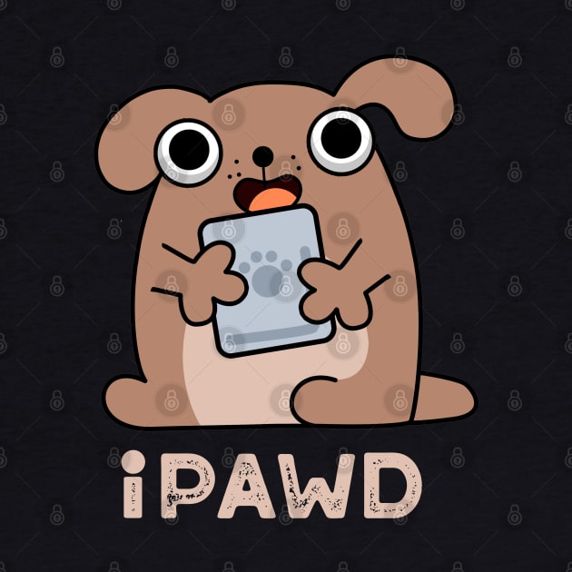 iPawd Cute Doggie Tablet Pun by punnybone